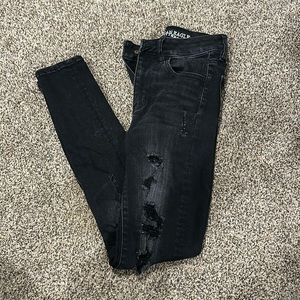 Distressed American Eagle Skinny Jeans
